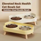 Stylish Elevated Dog Bowl for Better Posture and Digestion