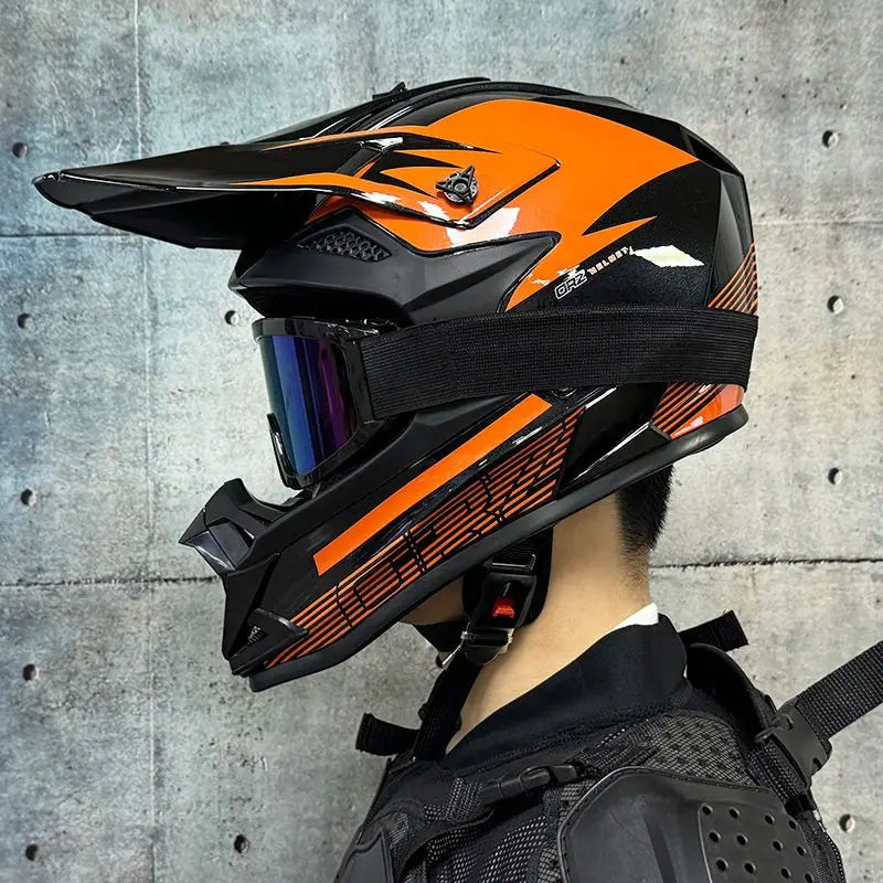 Motorcycle helmet motorcross off-road helmets ATV Dirtbike downhill racing helmet DOT capacete