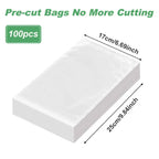 100pcs/lot Kitchen Vacuum Bags for Food Vacuum Sealer Packing Machine Food Storage Bag BPA-Free Kitchen Accessories