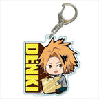 Anime My Hero Academia Keychain Acrylic Men Car Accessories Pendant Cosplay for Women Cute Bag Acrylic KeyRing Gift Trinket Fans