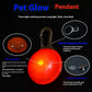 Christmas LED Luminous Dog & Cat Collar – Glowing Pendant Safety Necklace