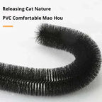 Cat Toy Arch Self Groome Pamper Feline with A Massage Grooming Rubbing Brush with Scratching Pad Toy for Cats Interactive Toys - WTN Essentials 