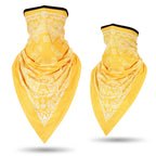 Men Women Bandanna Mask Sports Paisley Bandana Wrap Triangle Face Cover Ski Tube Scarf Fishing Hunting Hiking Neck Gaiter Shield