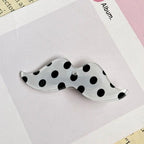 1/4pcs Mustache Hair Clip Polka Dot Y2K Retro Clips Fun Quirky Bangs Side Hairpins Harajuku Style Headwear Accessory Decoration