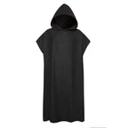 Quick Dry Changing Robe Hooded Absorbent Bathrobe Super Absorbent Bath Towel for Swimming Fitness Yoga Beach