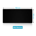 Gaming Large Mousepad – Anti-Slip Rubber Desk Mat with Stitched Edge, Extra-Large Mousepad