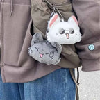 Gojo & Geto Anime Plush Keychain Cosplay Bag Charm