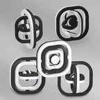3D Flip Fidget Spinner – 360° Sensory Gyro Stress Relief Toy