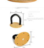 Cat Toy Arch Self Groome Pamper Feline with A Massage Grooming Rubbing Brush with Scratching Pad Toy for Cats Interactive Toys - WTN Essentials 