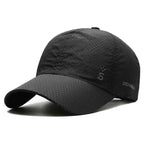 Quick-Dry & Breathable Outdoor Men's Sun Hat for Summer Fishing - Baseball Cap Style