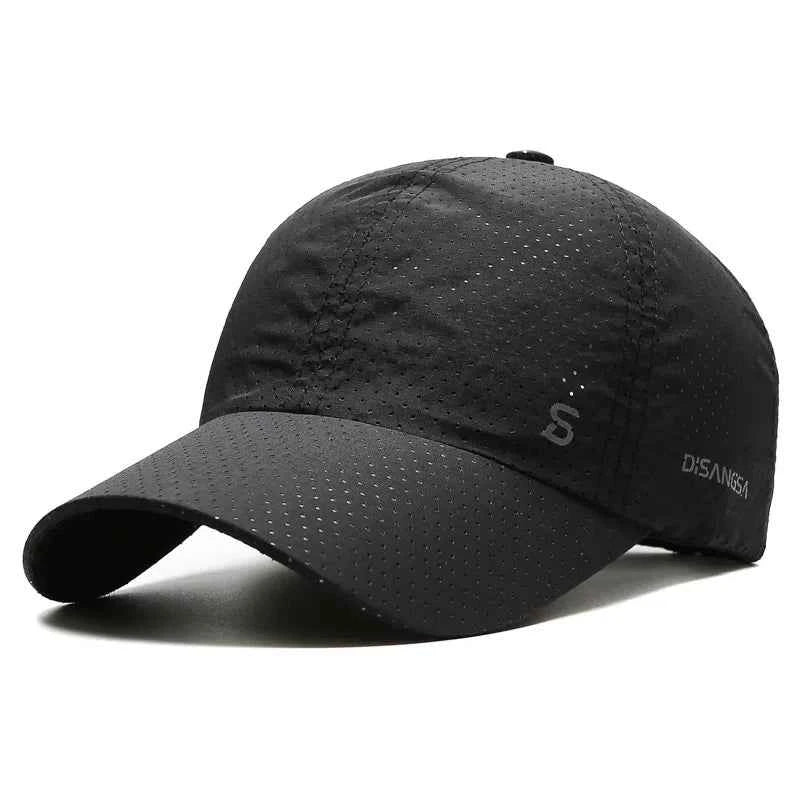 Quick-Dry & Breathable Outdoor Men's Sun Hat for Summer Fishing - Baseball Cap Style