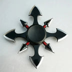 Ninja Shuriken Zinc Alloy Tri Fidget Spinner Stress Relief Toy