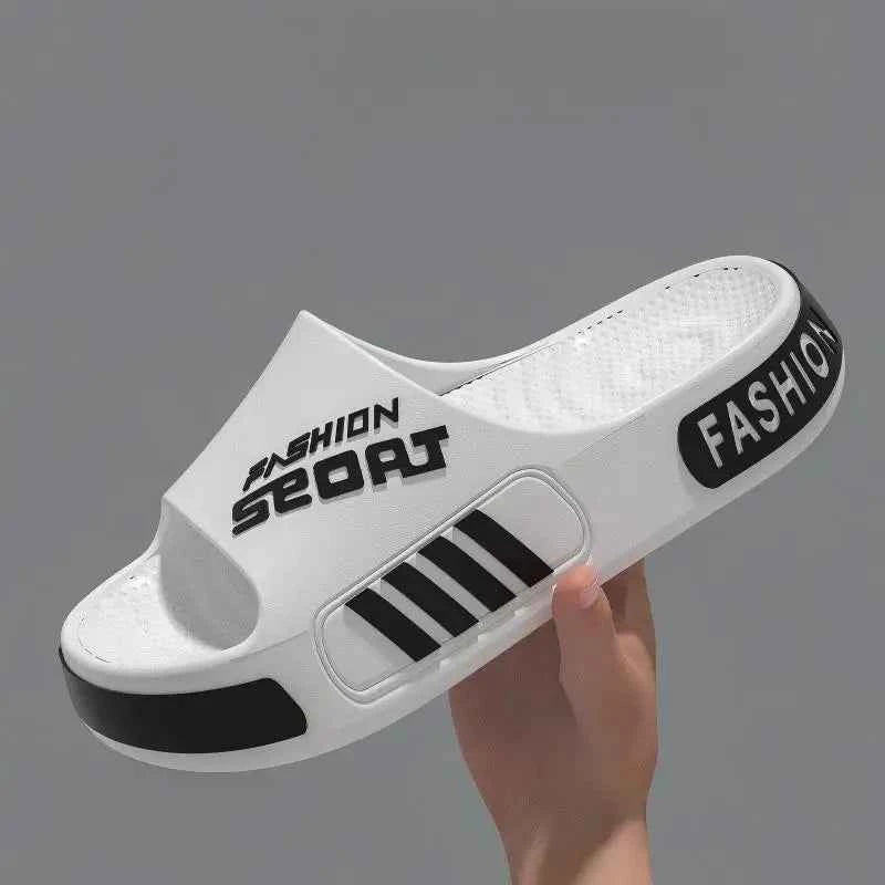 Men's and Women's Professional Design Large Size Eva Slippers Trendyy Student Couple Slippers Outdoor Wear Non-Slip Slippers Women's Summer