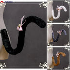 Cute Plush Cat Tail Kawaii Animal Tails Anime Cosplay Costumes Accessories Kitten Tails Maid Outfits Accessory Party Props Gift