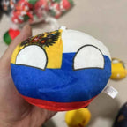 70 styles 10cm Country Ball Plush Toys Polandball Pendant Country Balls Countryball Stuffed Doll Toy Christmas Gift for Kids