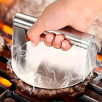 Heavy Duty Stainless Steel Smash Burger Press – BBQ Patty Smasher & Meat Press Tool