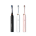 Electric Ultrasonic Toothbrush – 6 Speed Modes Soft Bristle USB Rechargeable Waterproof Tooth Cleaner | Automatic Toothbrush for Adults & Couples