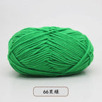 40-50g/Set 4ply Milk Cotton(80%) Knitting Yarn Needlework Dyed Lanas For Crochet Craft Sweater Hat Dolls At Low Price