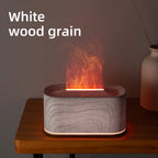 Essential Oil Diffuser,Flame Colorful Water Vapor Fire Humidifier for Aromatherapy Aroma Therapy Machine Room,Flame Diffuser