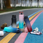 Gradient Water Bottle - 1000ml/600ml/750ml Capacity Outdoor Camping Gym Suitable Holiday Gift Birthday
