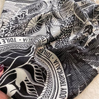 2024 Popular Square Shawls Luxury Sunscreen Satin Kerchief Four Seasons 90X90CM Silk Scarves Fashion Letter Headcloth Scarf Bag