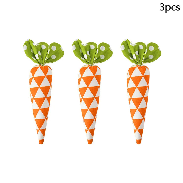 Easter soft carrot toy