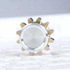 Mini Metal Gear Fidget Spinner Gyroscope Stress Relief EDC Toy