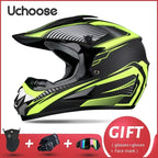 Free Gift For Adults Children Professional Off-road Helmet Motorcycle Helmet Downhill DOT Racing Motorcycle Motor Helmet