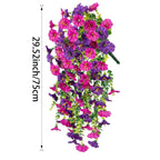 Artificial Flower New Artificial Hanging Flowers and Plants Easter Decoration 2025 UV-resistant and Realistic Room Decor Wedding