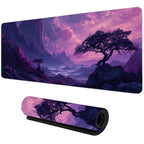 Night Moonlight Large Mouse Pad – Non-Slip Gaming & Office Desk Mat for Laptop, PC, and Esports Players
