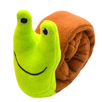 Dog Puzzle Feeder Plush Snail – Interactive Squeaky Chew Toy for Puppies & Dogs