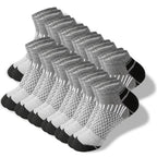 6/12 Pairs Colorful Men's Low Tub Socks Fashion Comfortable Autumn Classic Black Business Sock High-quality Men's Short Socks