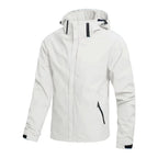 Men's Waterproof Rain Jacket Lightweight Outer Hooded Outdoor Raincoat Hiking Windproof Jacket Climbing Outdoor Jackets