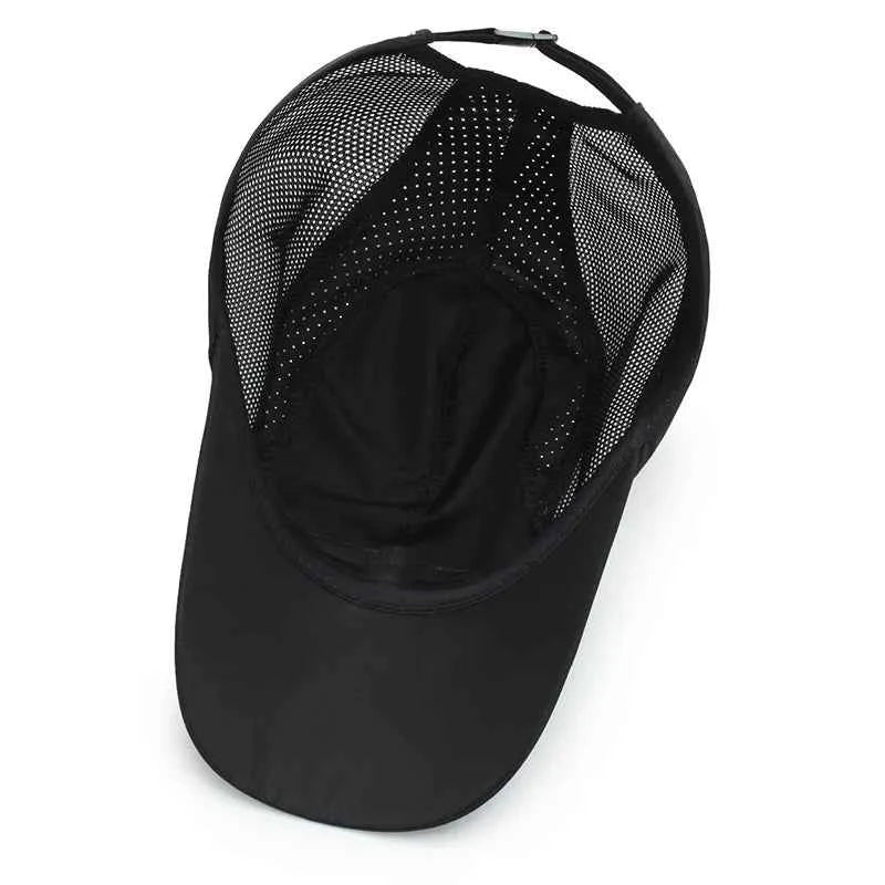 Stay Protected in Style: UV Protection Baseball Cap with Quick-Drying Soft Top, Breathable Strapback for Hiking, Fishing & Outdo