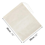 1/5Pcs Reusable Nut Milk Bags Strainers Unbleached Nylon Cheesecloth Bag Food Cheese Yogurt Filter Kitchen Fine Mesh Strainer