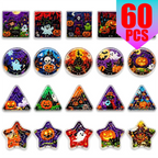 Halloween Mini Maze Game - Bulk Handheld Educational Puzzle for Kids Party Favors Travel Game Graduation Classroom Activity