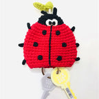 Cute Crochet Cactus Keychain Decorative Bag Charm