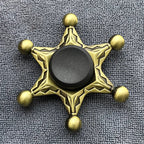 New Bronze Metal Alloy Fidget Spinner R188 Mute Bearing Hand Spinner Fingertip Gyro Stress Relief Toys Gifts