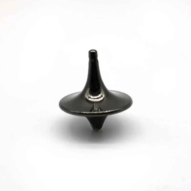 Metal Gyro Hot Movie Totem Silver Hand Spinning Top Fingertips Small Cyclone Gyroscope Antistress Fidget Toys For Children Gifts