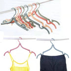 5/10PCS Foldable Portable Clothes Hangers – Travel & Home Storage Rack