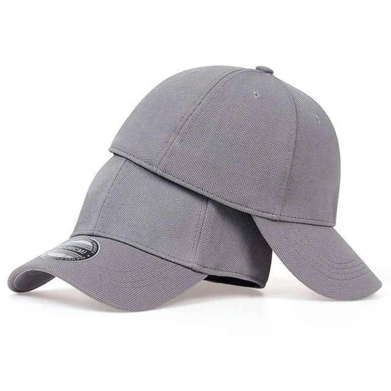 High Quality Baseball Cap Man Fitted Closed Full Cap Mesh Cap Outdoor Breathable Sports Cotton Sun Male TruckerHat Gorras Hombre