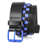 1Pc Fashionable Unisex Rivet Belt Punk HipHop Rock Y2K Style Dopamine Color Handsome Street Casual Daily Wear Belt,For Men Women