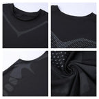 Mans Compression Tank Top Men Gym Shirt Sleeveless Quick Dry Sportswear Male Fitness Bodybuilding Vest Workout Muscle Top