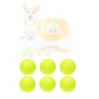 Tennis Balls for Dogs – 2-Inch Small Dog Balls Compatible with Automatic Ball Launchers (12 Pack)