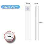 LED Bar Light Motion Sensor USB Rechargeable Led Cabinet Lights for Kitchen Wardrobe Cabinet Lighting 30cm/40cm/50cm Night Light