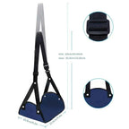 Airplane Footrest With Adjustable Strap, Portable Hammock Leg Rest, Perfect Travel Accessories
