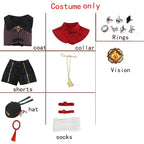 Hutao Cosplay Femme Halloween Costume Anime Clothes For Women Disfraz Mujer Adulta For Adults Ropa Para Hu Tao  outfits