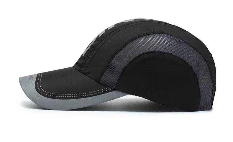 Quick Dry Breathable Mesh Baseball Cap for Summer Outdoor Sports