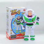 Electric Walking Space Robot Doll Movable Joint Model Toy Creative Birthday Present Decorative Play Gift For Kids Boys Children