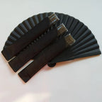 Black vintage hand fan Folding fan Dance wedding parties favor Chinese dance ball folding fans